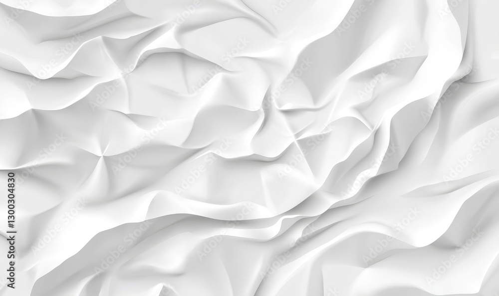 Textured white paper background with a crumpled effect, ideal for creative designs and professional presentations Textured white paper background with a crumpled effect, ideal for creative designs and professional presentations