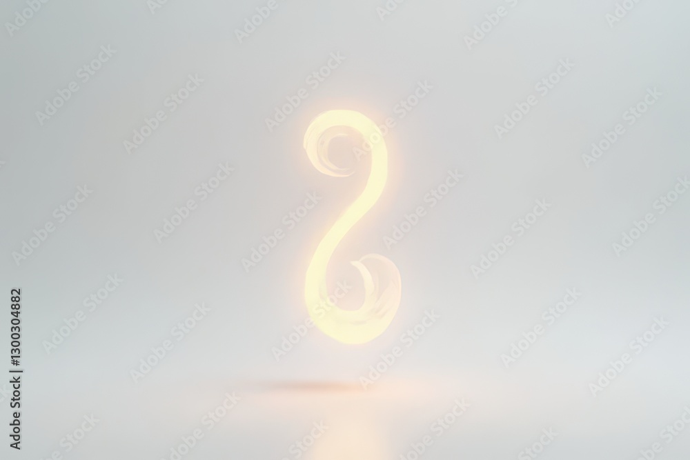 Naklejka premium Dramatic Glowing in Vivid Color