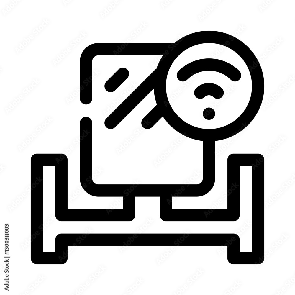 smart home integration line icon smart home integration line icon