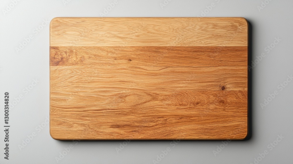 Top down shot of a wooden cutting board on a gray background. Top down shot of a wooden cutting board on a gray background.