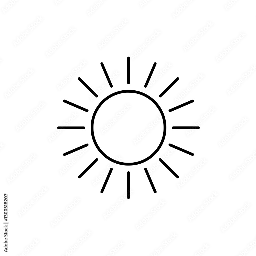 Sunshine Icon: Capturing the pure essence of the sun with a simple yet powerful illustration. This graphic resource radiates warmth, positivity, and energy. Perfect for any creative project. Sunshine Icon: Capturing the pure essence of the sun with a simple yet powerful illustration. This graphic resource radiates warmth, positivity, and energy. Perfect for any creative project.