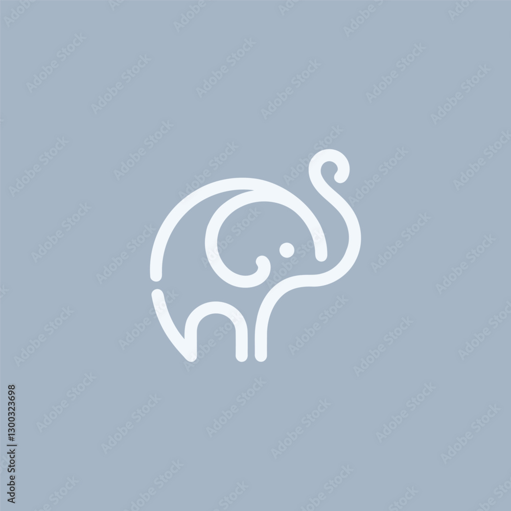 A majestic elephant logo symbolizing wisdom, strength, and loyalty. A majestic elephant logo symbolizing wisdom, strength, and loyalty.