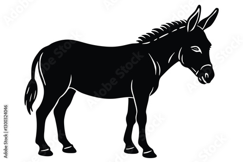 Donkey Silhouette