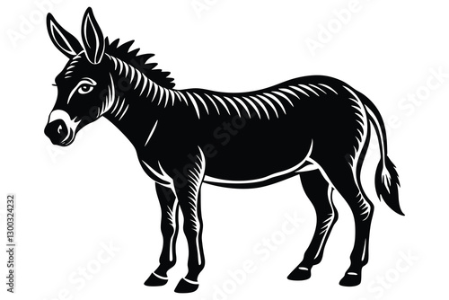 Donkey Silhouette