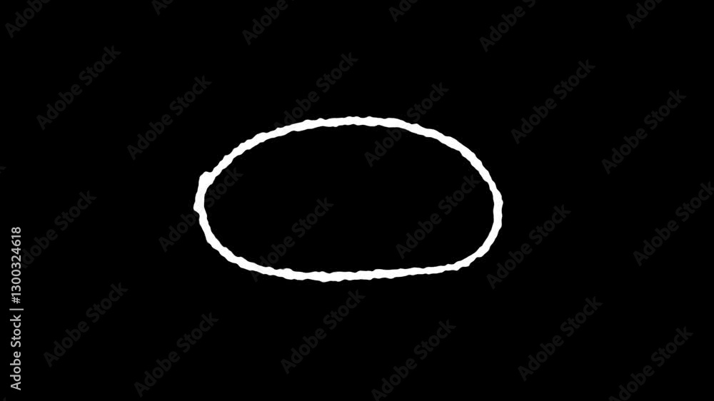 animated White circle scribble marker animation on transparent background. white arrow hand drawn on black background 4k Video animated White circle scribble marker animation on transparent background. white arrow hand drawn on black background 4k Video