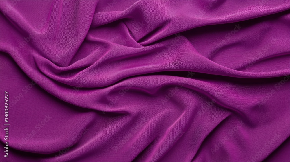 Purple fabric with soft folds. Abstract background with smooth cloth. Purple fabric with soft folds. Abstract background with smooth cloth.