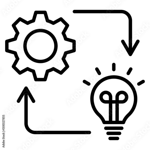 Implementation Outline Icon