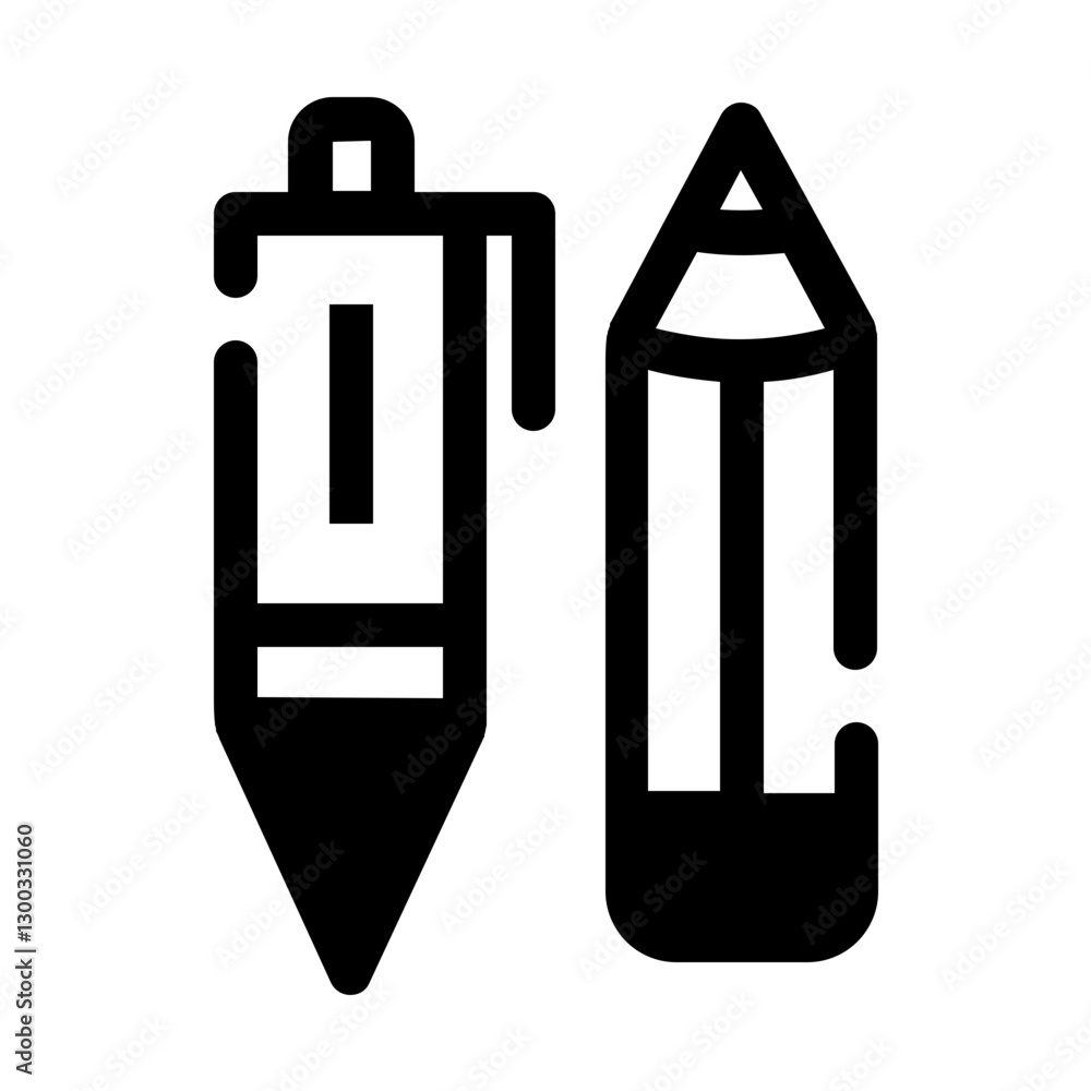 stationery icon design stationery icon design