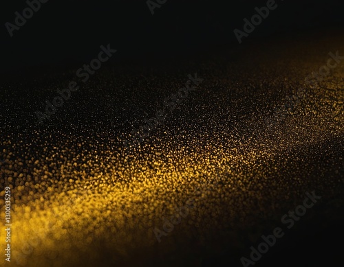 Wallpaper Mural Abstract gold and black background with sparkling light effects. Torontodigital.ca