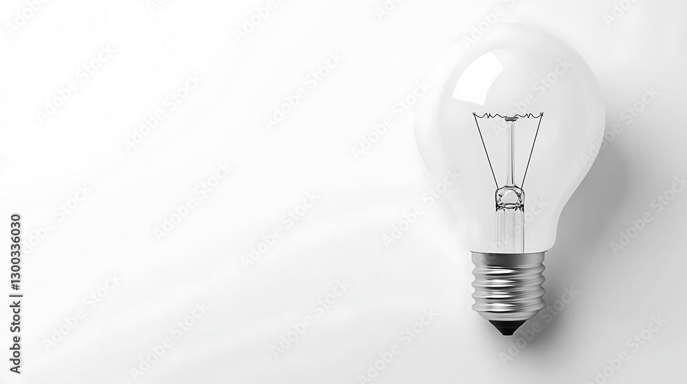 Clean and Modern Business Light Bulb for Brainstorming Ideas Clean and Modern Business Light Bulb for Brainstorming Ideas