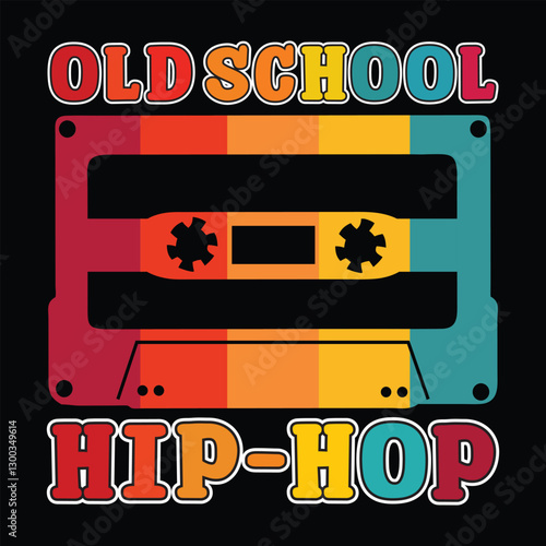 Retro 80s Clipart Design for T-shirt Illustrations and Prints
