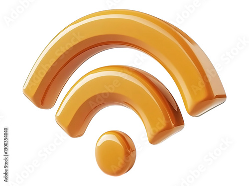 3d wifi icon