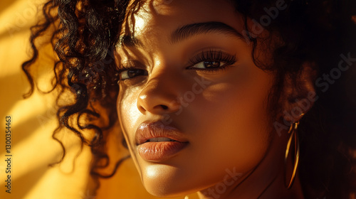 Wallpaper Mural Portrait of a beutiful woman Torontodigital.ca