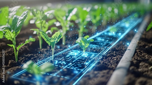 Digital imagery in agriculture innovative tech for enhanced crop growth in green fields