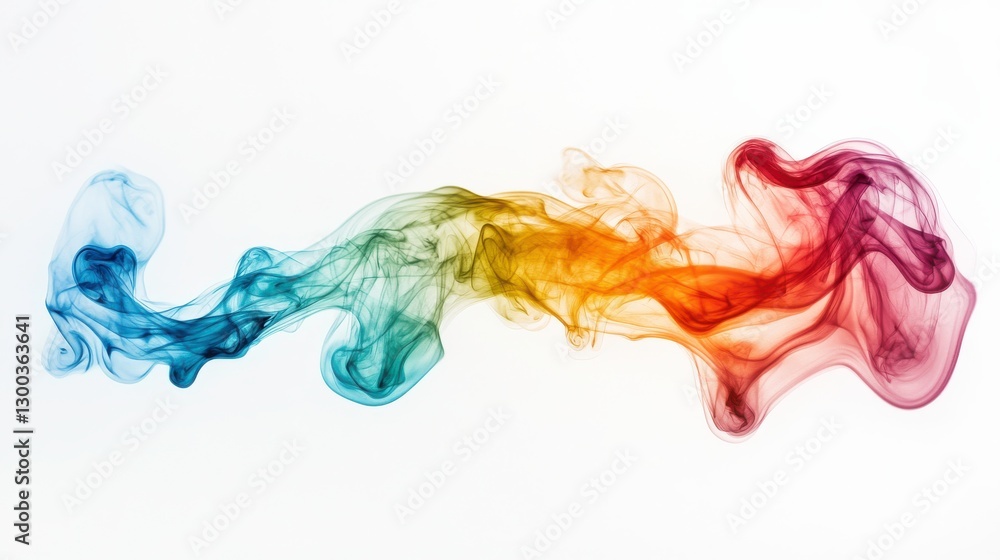 Vibrant Color Patterns on a Bright White Background Vibrant Color Patterns on a Bright White Background