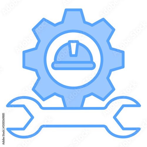 Maintenance Blue Icon