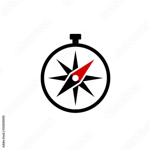 vector compass icon