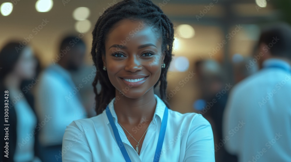 Smiling doctor in white coat at a hospital setting. Smiling doctor in white coat at a hospital setting.