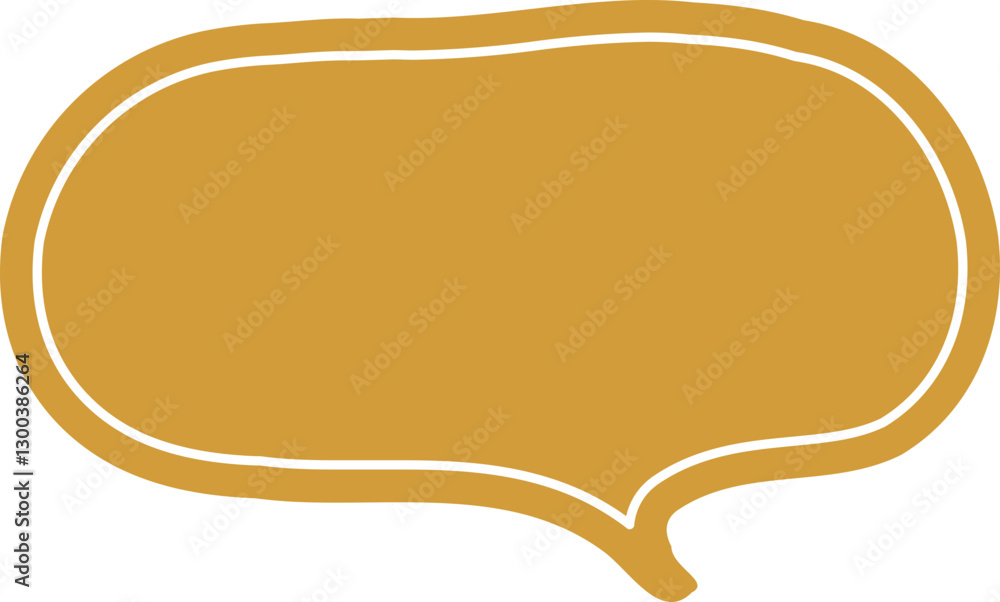 yellow speech bubble