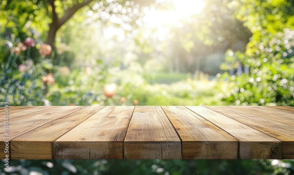 Empty, beautiful wooden tabletop counter on an interior with a clean and bright background, ready for display Empty, beautiful wooden tabletop counter on an interior with a clean and bright background, ready for display