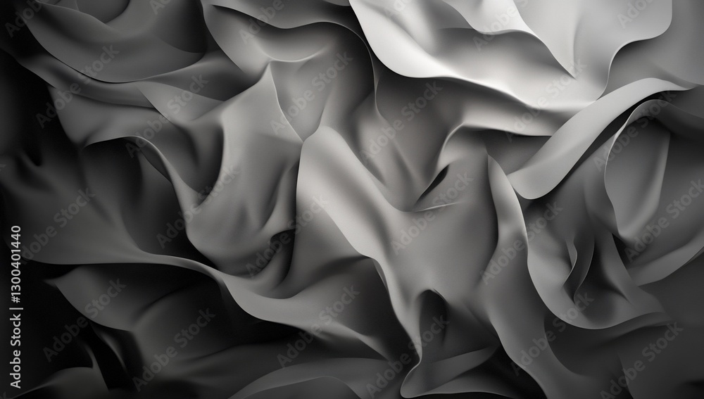 Fototapeta premium Abstract drapes, dynamic folds