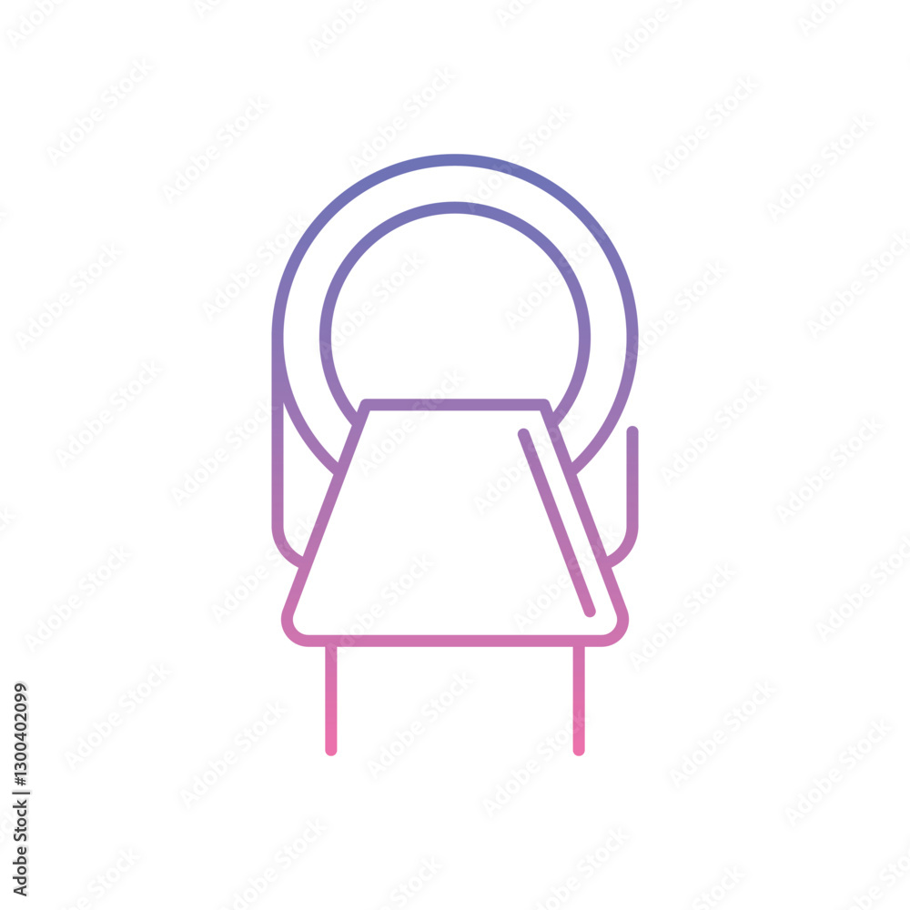 CT Scanner Icon vector stock illustration CT Scanner Icon vector stock illustration