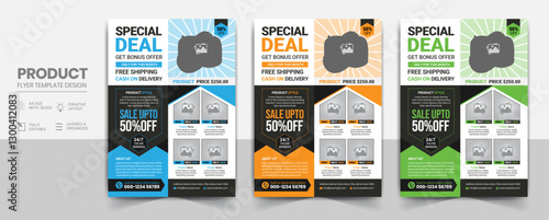 Product Flyer Template Design