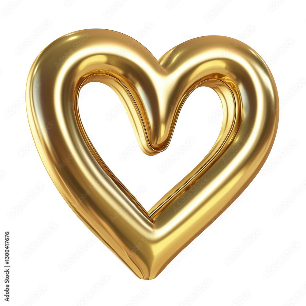 3D heart shape transparent background 3D heart shape transparent background