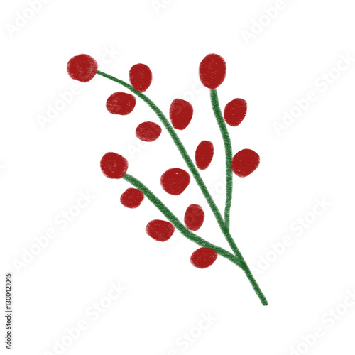 red berries on a branch