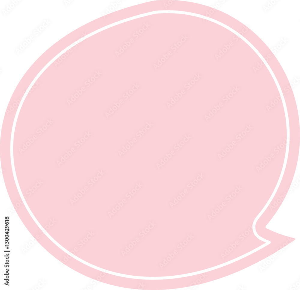 pink outline speech bubble pink outline speech bubble