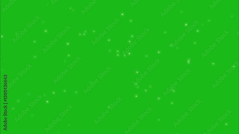 Bokeh Festive Snowfall Effect on Bright Green Background 4K HD Loop Video Bokeh Festive Snowfall Effect on Bright Green Background 4K HD Loop Video