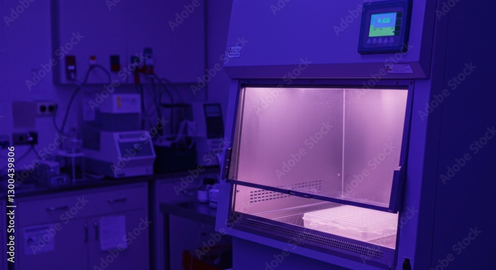 Biological Safety Cabinet in a Laboratory Environment for Scientific Research Biological Safety Cabinet in a Laboratory Environment for Scientific Research