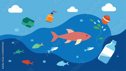 These s can serve as powerful visuals to raise awareness about the serious issue of plastic pollution in our oceans and its devastating impact on marine life.