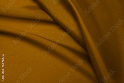 Golden satin wavy background/texture