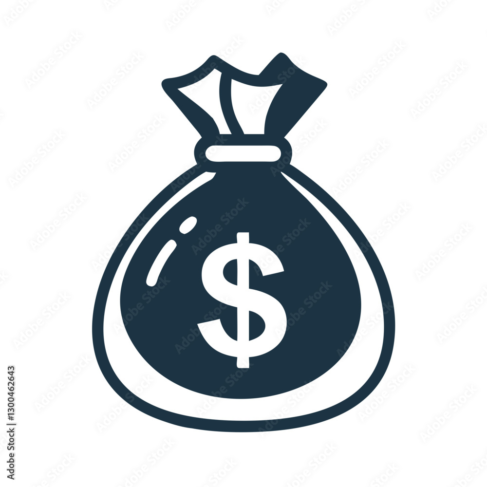 Money bag with dollar sign Money bag with dollar sign