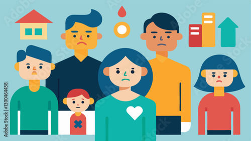These s convey the emotional and practical challenges families face amidst rising living costs.
