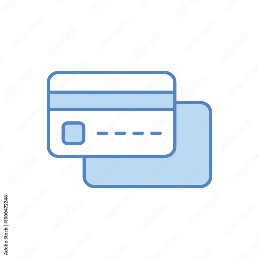 Credit Card vector icon Credit Card vector icon