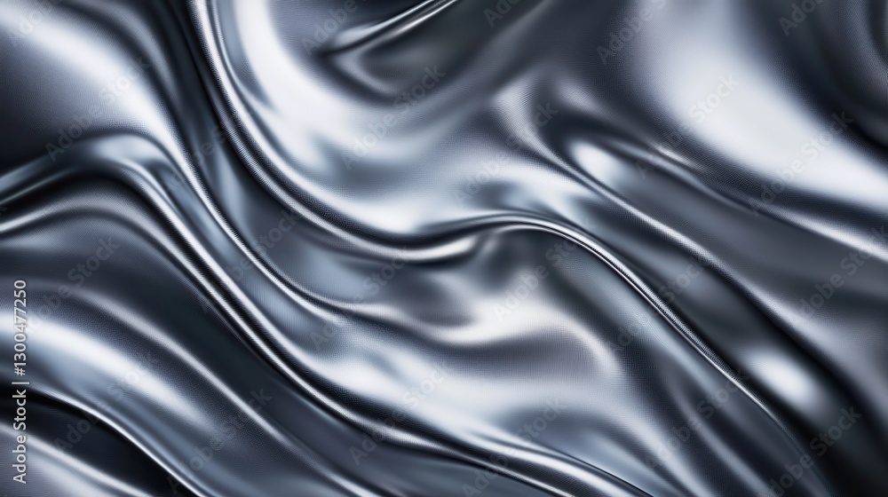 Platinum metallic effect foil with a smooth silver texture and gradient background. Platinum metallic effect foil with a smooth silver texture and gradient background.