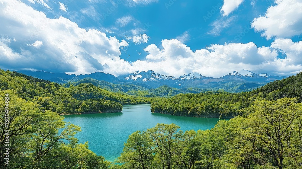 lake and mountains lake and mountains