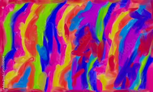 abstract background with colorful splashes