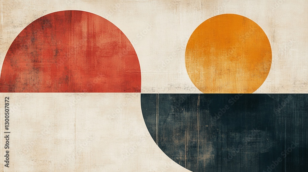 Abstract Circles on Textured Background (2) Abstract Circles on Textured Background (2)