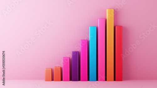 Blank infographics concept. Elegant Minimal Infographic with Subdued Color Gradient Bars Showing Data and Analytics Visualization Free Download Blank infographics concept. Elegant Minimal Infographic with Subdued Color Gradient Bars Showing Data and Analytics Visualization - GFXLoad