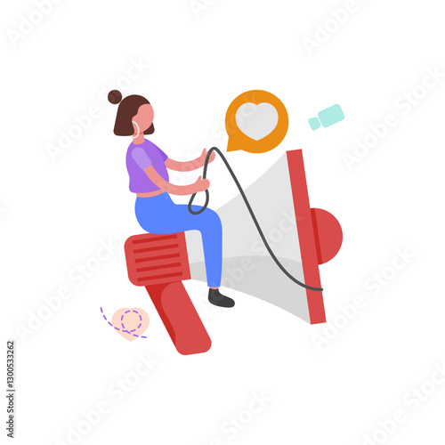 Public Relation Vector Illustration