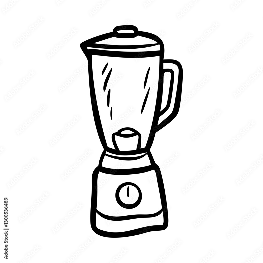 Blender icon blending ingredients, kitchen appliance concept Blender icon blending ingredients, kitchen appliance concept