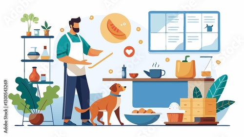 Learn how to create homemade meals tailored to your pet's specific dietary needs and preferences, enhancing their well-being. photo