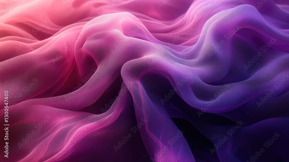 Obraz premium Colorful flowing fabric texture