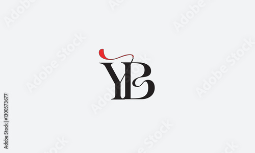 YB, BY, Y, B Abstract Letters Logo Monogram