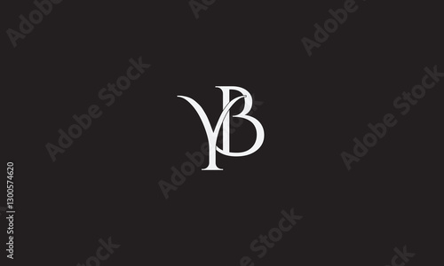 YB, BY, Y, B Abstract Letters Logo Monogram