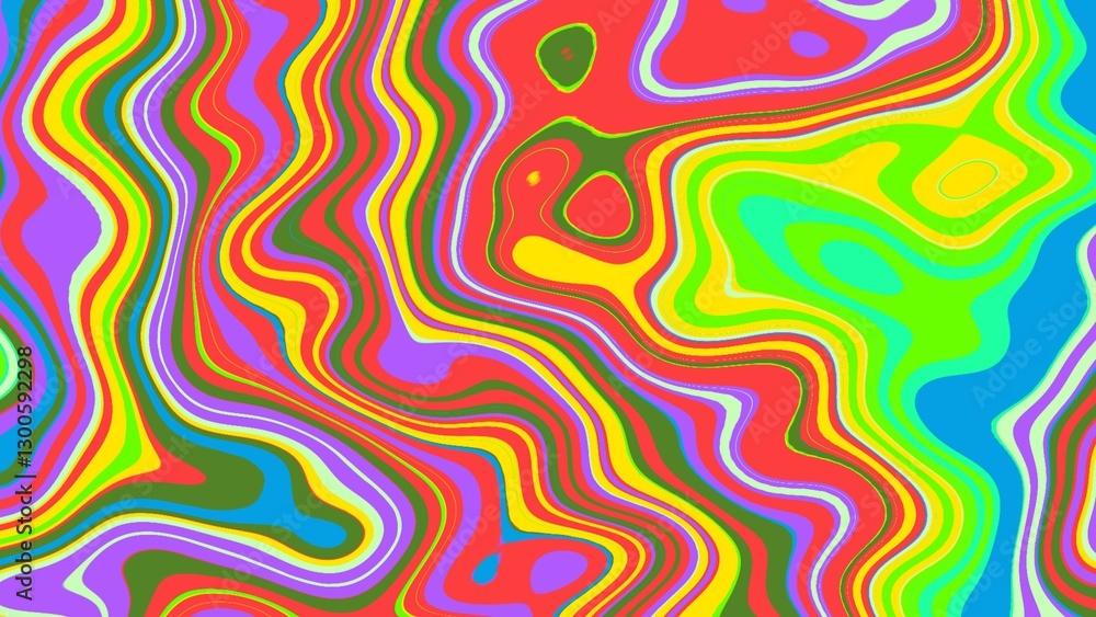 Colorful wave patterns with neon pink, yellow, green swirls. Abstract retro style, psychedelic 60s, 70s design. Creative backgrounds, wallpapers, digital art. Colorful wave patterns with neon pink, yellow, green swirls. Abstract retro style, psychedelic 60s, 70s design. Creative backgrounds, wallpapers, digital art.