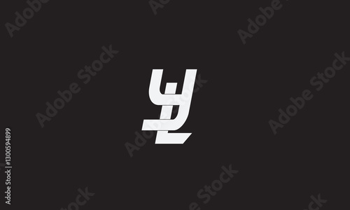YL, LY, Y, L Abstract Letters Logo Monogram